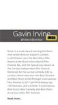 Mobile Screenshot of gavinirvine.com